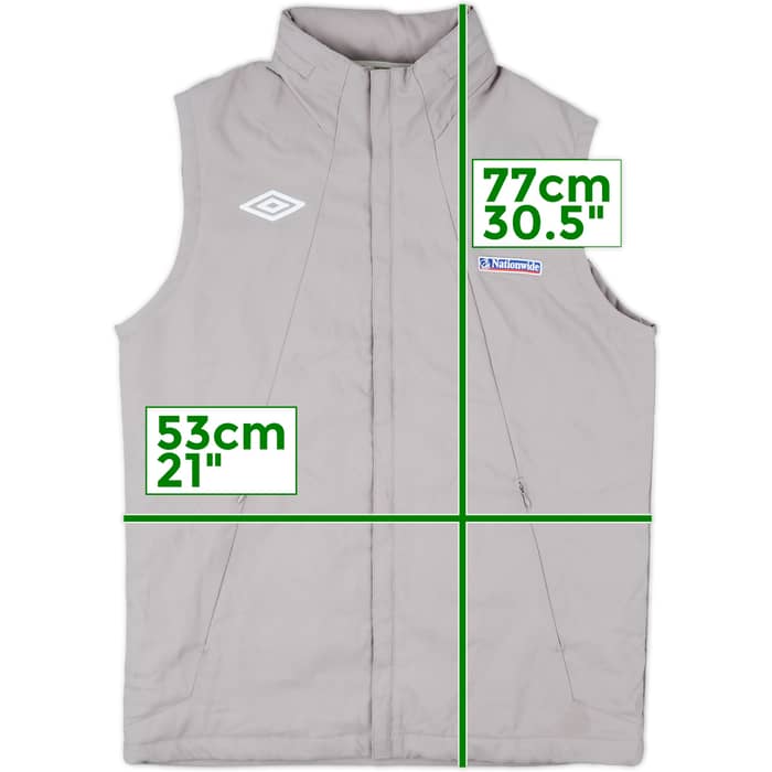 2010-11 England Umbro Gilet - 6/10 - (M)