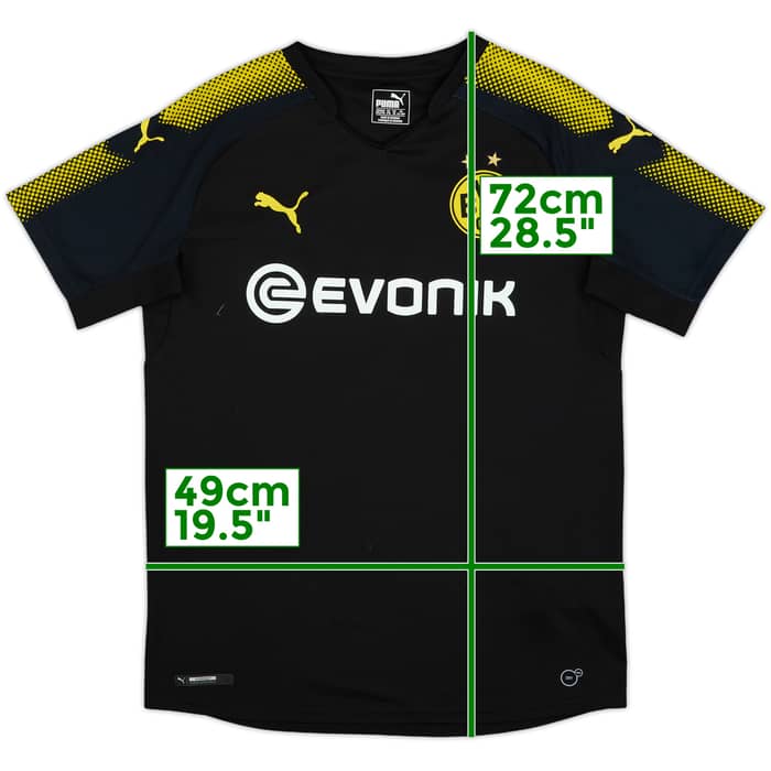 2017-18 Borussia Dortmund Away Shirt - 8/10 - (XL.Boys)