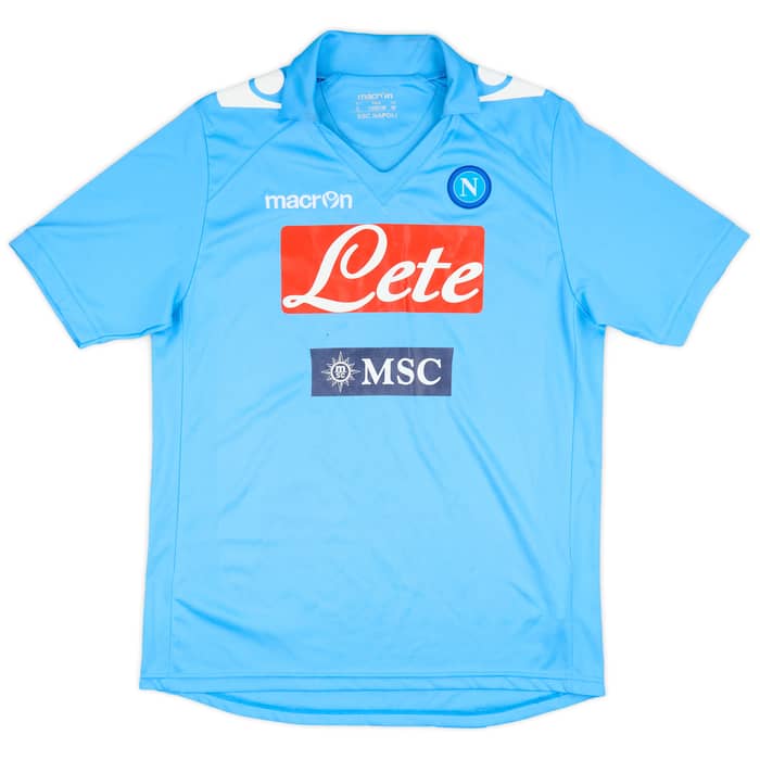 2011-12 Napoli Home Shirt - 8/10 - (L)