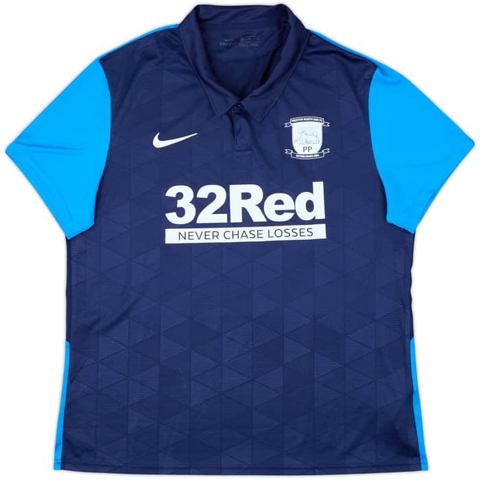 2020-21 Preston North End Away Shirt - 8/10 - (XL)