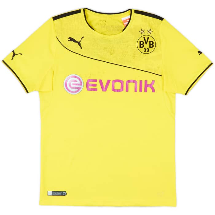 2013-14 Borussia Dortmund Winter Home Shirt - 5/10 - (S)