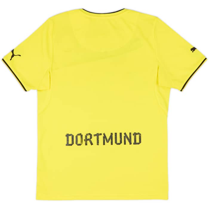 2013-14 Borussia Dortmund Winter Home Shirt - 5/10 - (S)