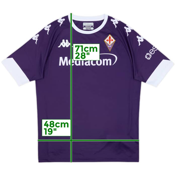 2020-21 Fiorentina Home Shirt - 9/10 - (M)