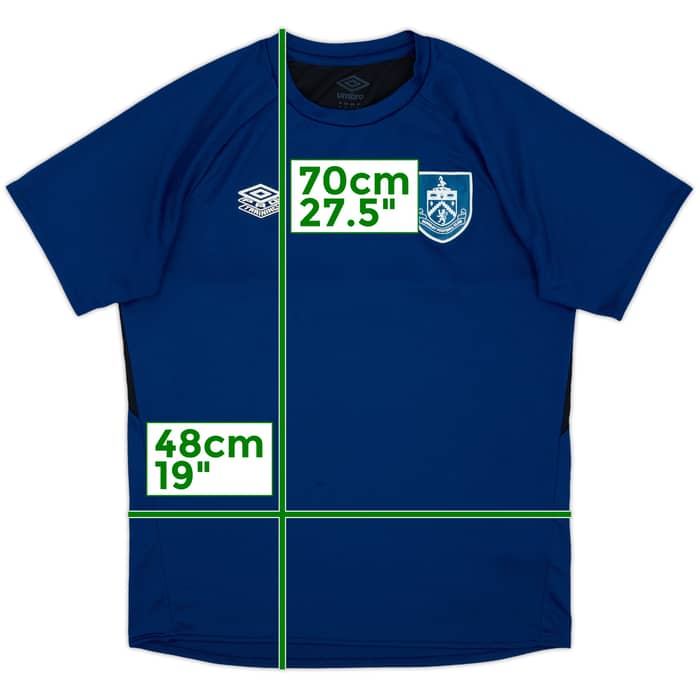 2021-22 Burnley Umbro Training Shirt - 8/10 - (M)