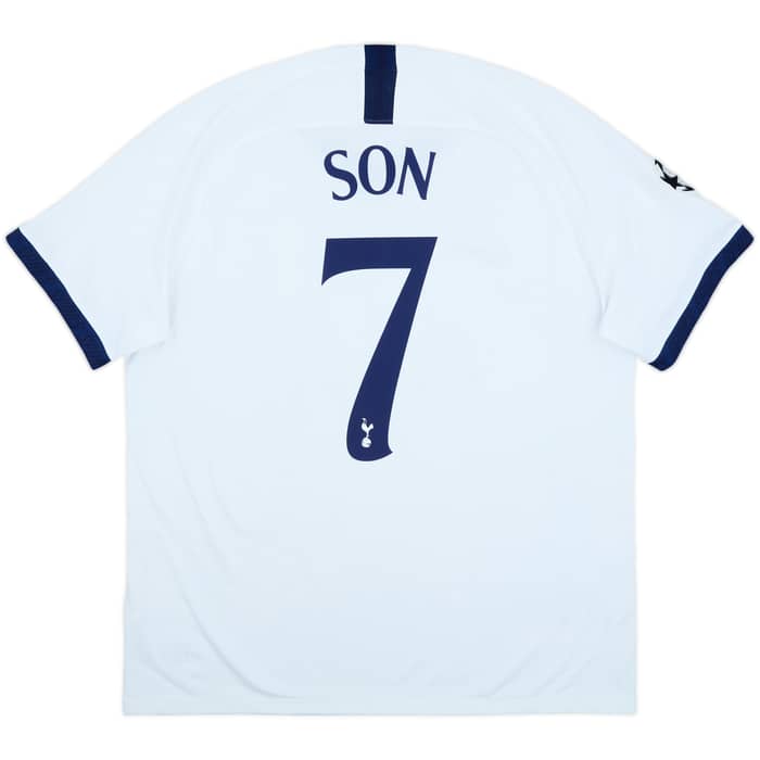 2019-20 Tottenham Home Shirt Son #7 - 8/10 - (XL)