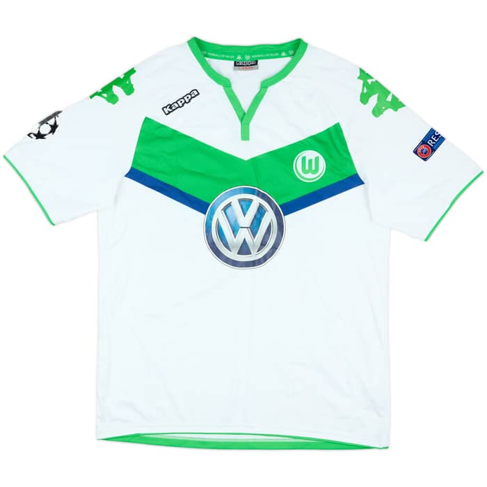 2015-16 Wolfsburg Champions League Home Shirt Felipe #26 - 6/10 - (L)