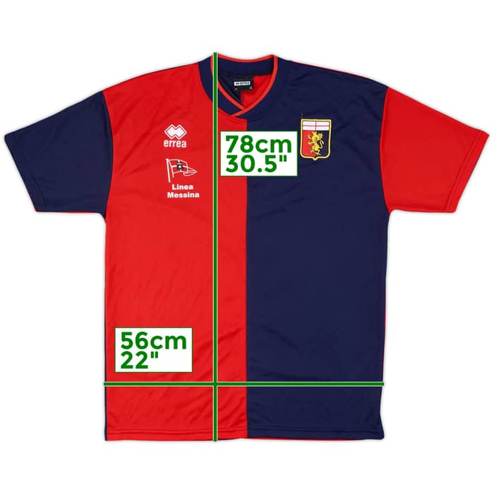 2004-05 Genoa Errea Training Shirt - 9/10 - (XL)