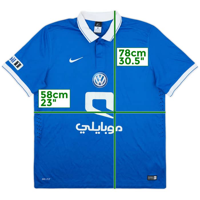 2014-15 Al Hilal Home Shirt - 7/10 - (XL)