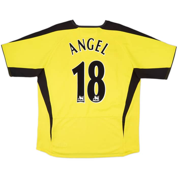 2003-04 Aston Villa Away Shirt Angel #8 - 6/10 - (L)