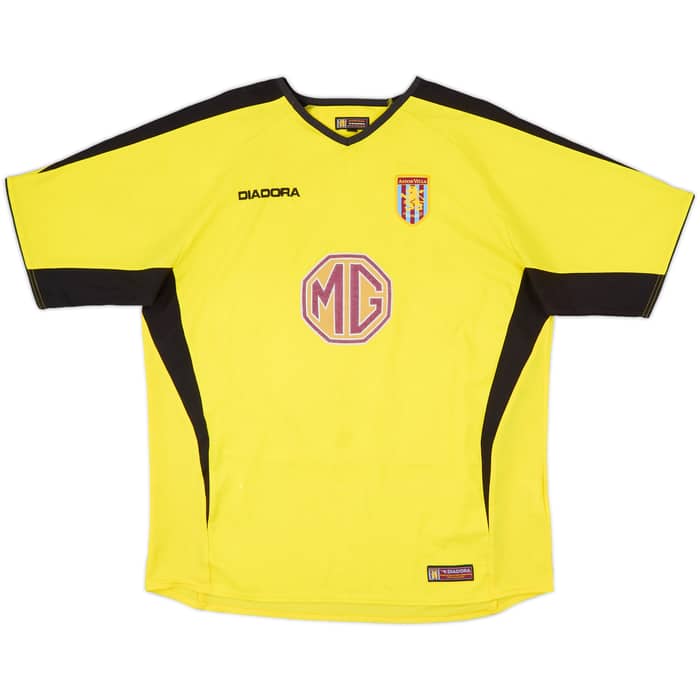2003-04 Aston Villa Away Shirt Angel #8 - 6/10 - (L)
