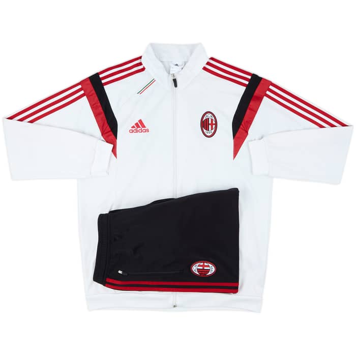 2014-15 AC Milan adidas Tracksuit - 5/10 - (L)