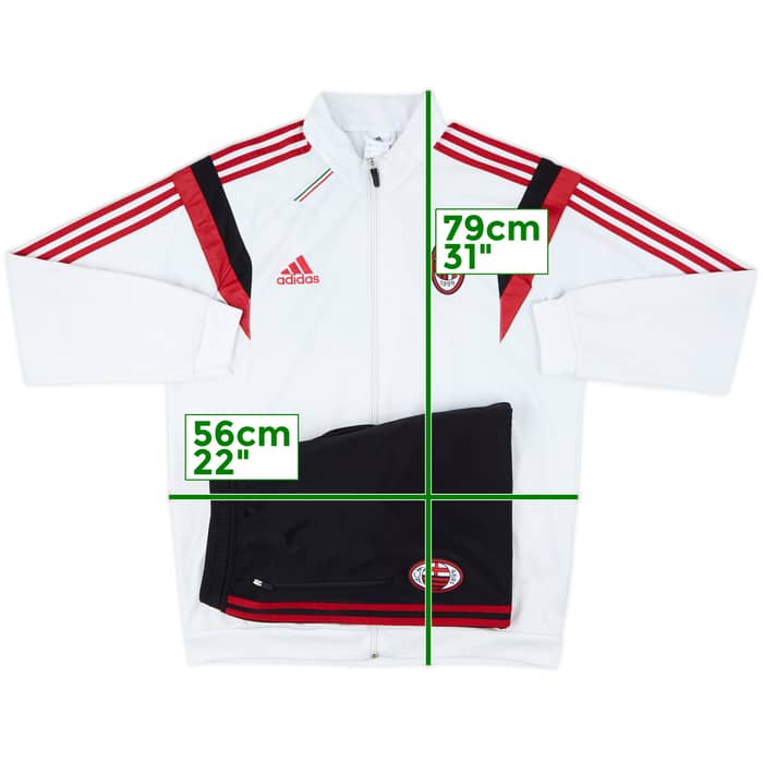 2014-15 AC Milan adidas Tracksuit - 5/10 - (L)