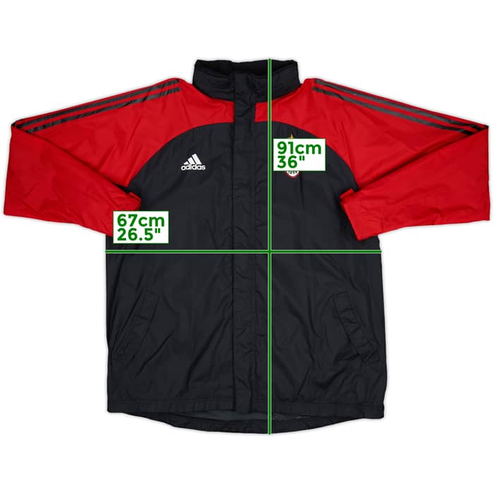 2002-03 AC Milan adidas Rain Jacket - 8/10 - (L/XL)