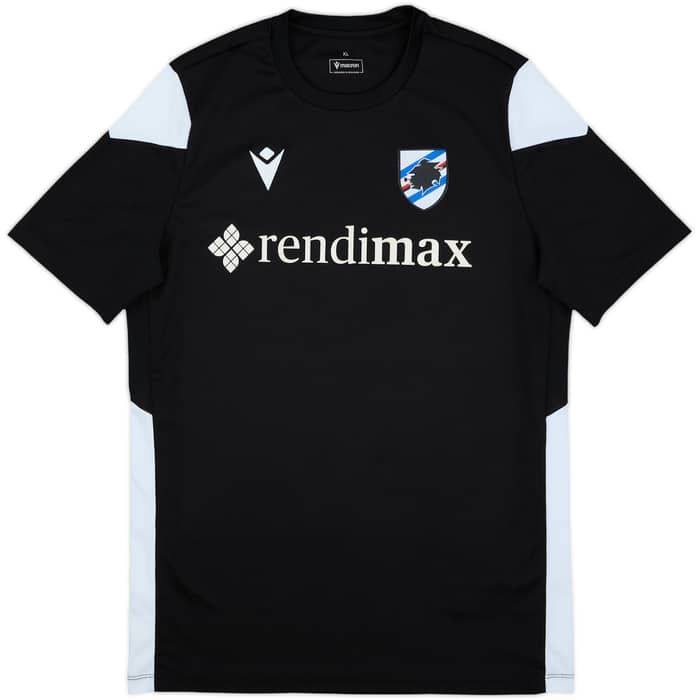 2021-22 Sampdoria Macron Training Shirt - 8/10 - (XL)