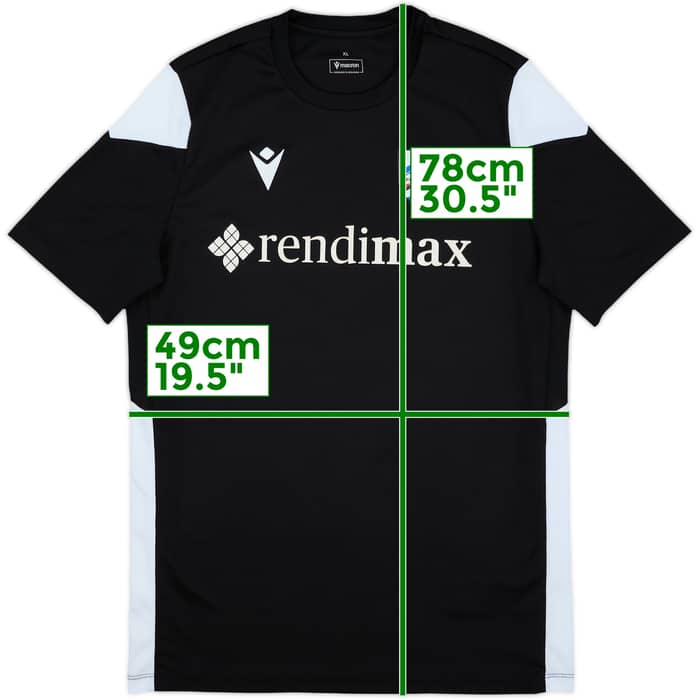 2021-22 Sampdoria Macron Training Shirt - 8/10 - (XL)