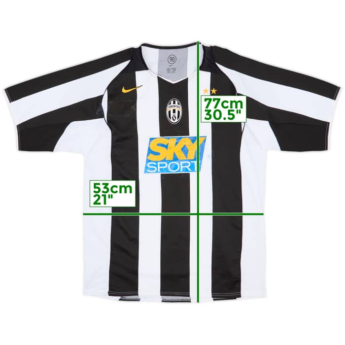 2004-05 Juventus Home Shirt - 4/10 - (L)