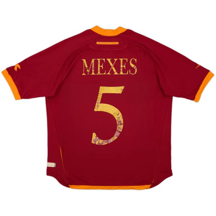 2006-07 Roma Home Shirt Mexes #5 - 4/10 - (L)