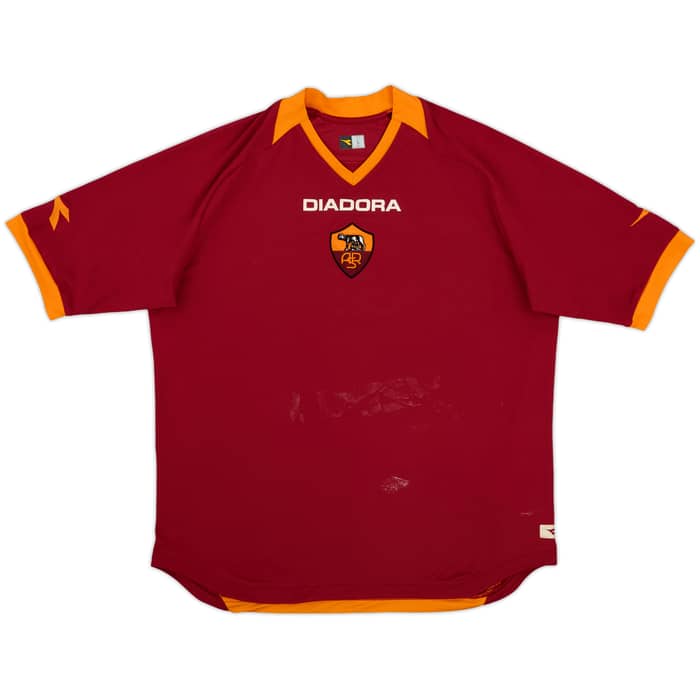 2006-07 Roma Home Shirt Mexes #5 - 4/10 - (L)