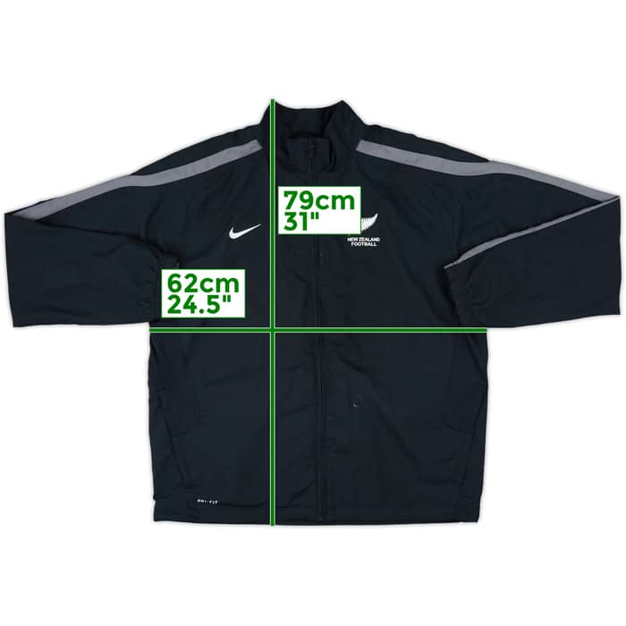 2011-12 New Zealand Nike Track Jacket - 8/10 - (XL)