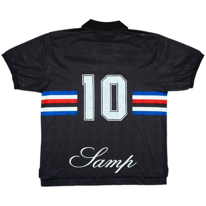 1996-97 Sampdoria Third Shirt #10 (Mancini) - 6/10 - (XL)