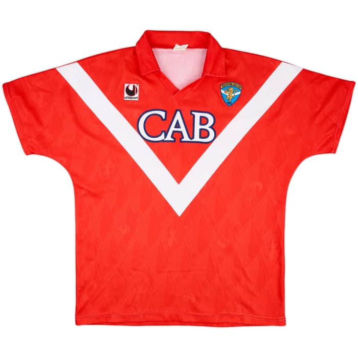 1992-94 Brescia Away Shirt #7 - 8/10 - (XL)