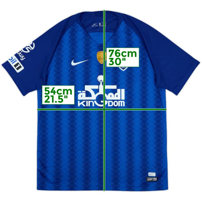 2018-19 Al-Hilal Riyadh Home Shirt - 9/10 - (L)