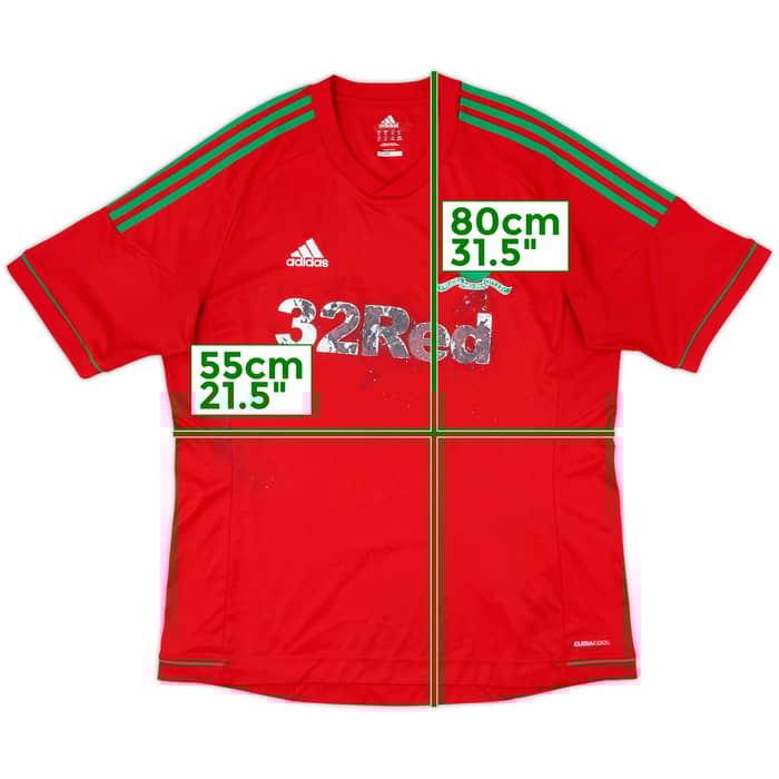 2012-13 Swansea Away Shirt - 4/10 - (XL)