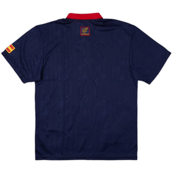 1996-98 Spain Away Shirt R.Hierro #6 - 9/10 - (S)