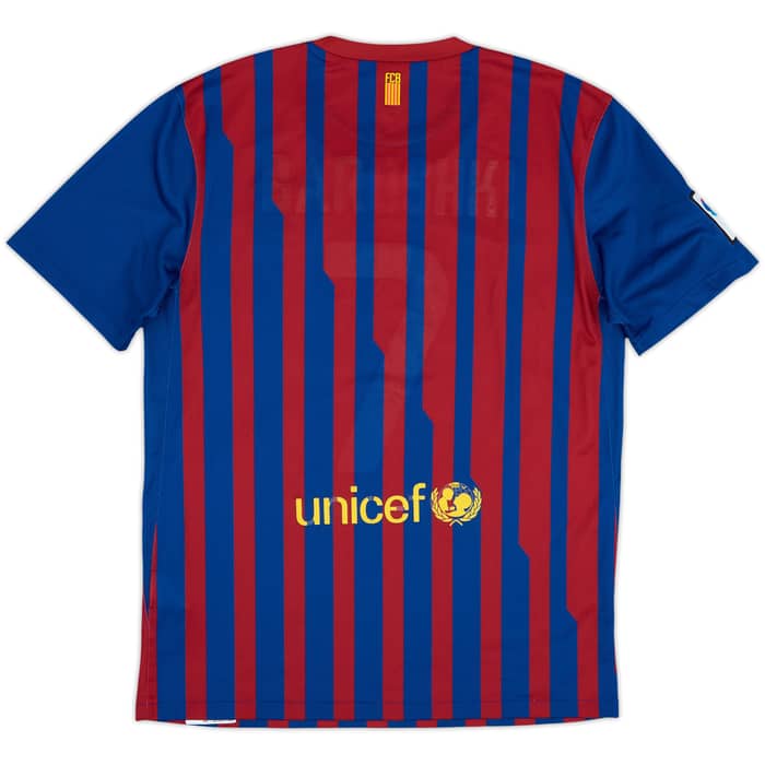 2011-12 Barcelona Home Shirt - 4/10 - (M)