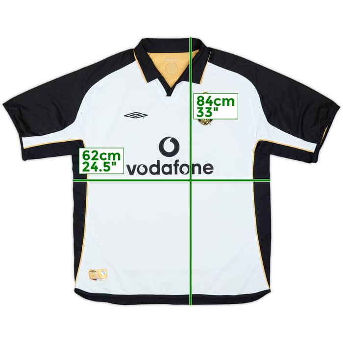 2001-02 Manchester United Centenary Away/Third Shirt - 5/10 - (XXL)