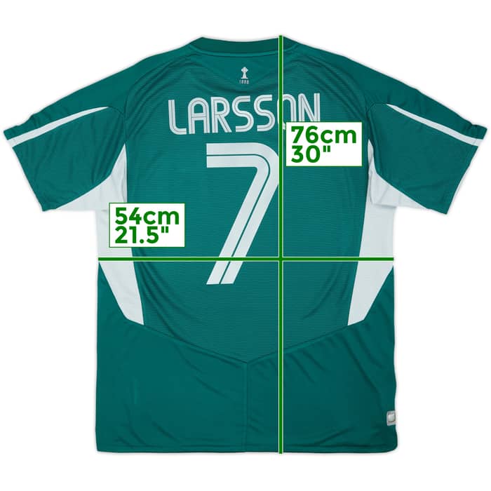 2004-05 Celtic 'Champions' Away Shirt Larsson #7 - 5/10 - (L)