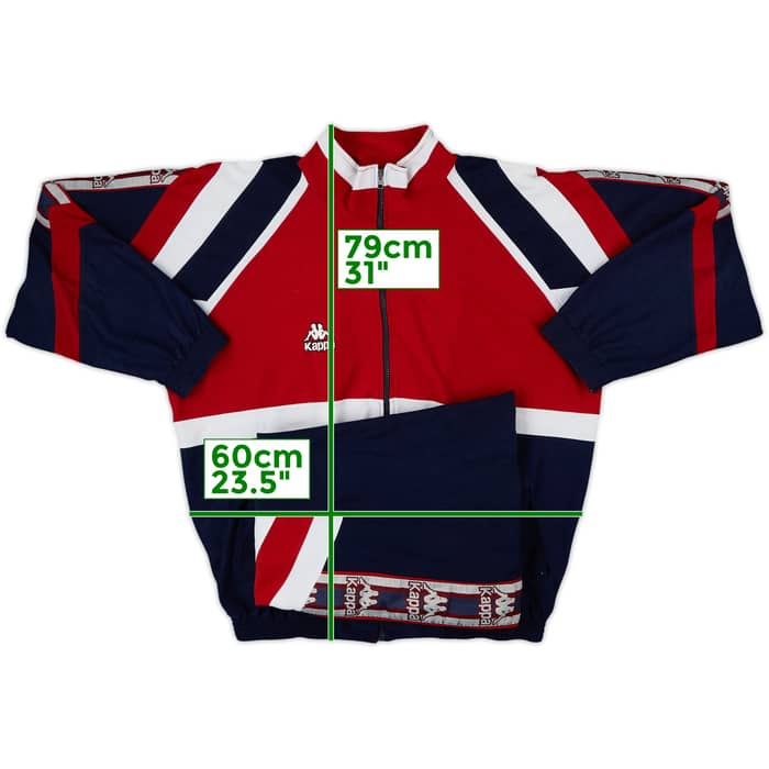 1995-97 Athletic Bilbao Kappa Tracksuit - 8/10 - (XXL)