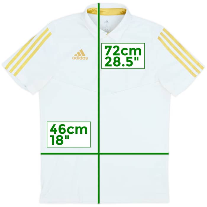 2019-20 Real Madrid adidas Polo Shirt - 7/10 - (S)
