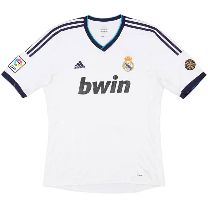 2012-13 Real Madrid Home Shirt - 3/10 - (XL)
