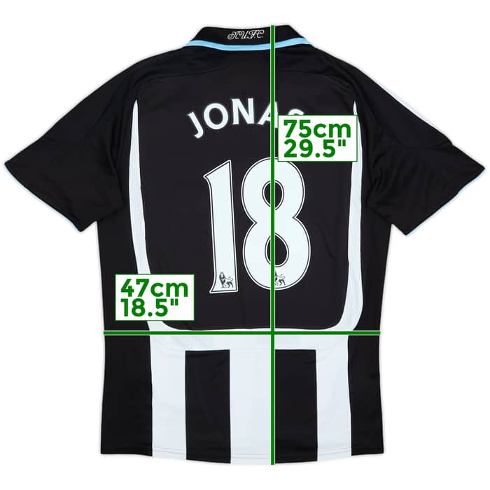 2007-09 Newcastle Home Shirt Jonas #18 - 7/10 - (S)