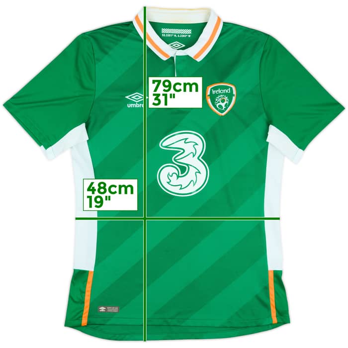 2016-17 Ireland Home Shirt - 8/10 - (M)