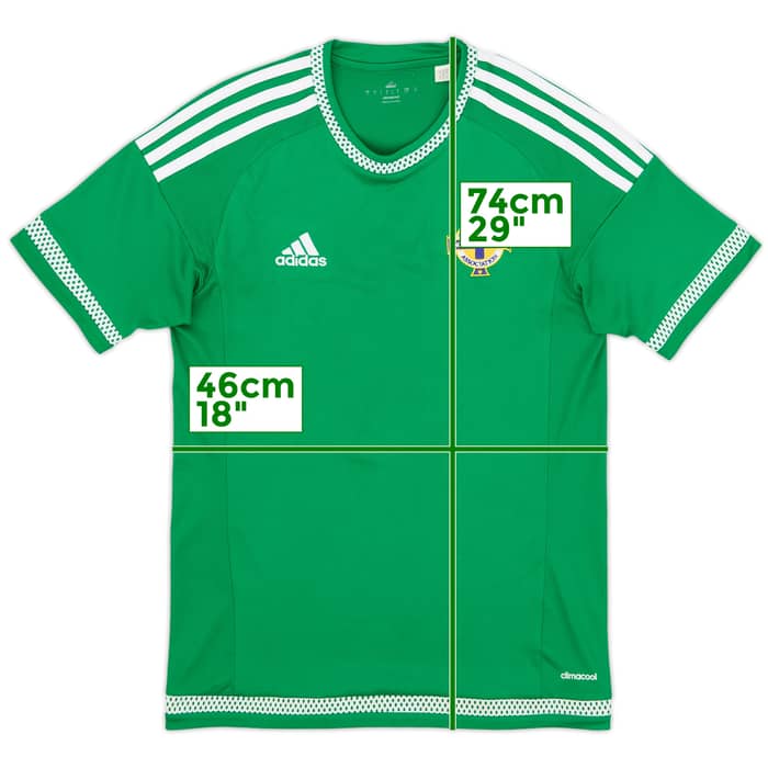 2015 Northern Ireland Home Shirt - 9/10 - (S)