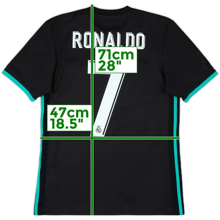 2017-18 Real Madrid Away Shirt Ronaldo #7 - 8/10 - (S)