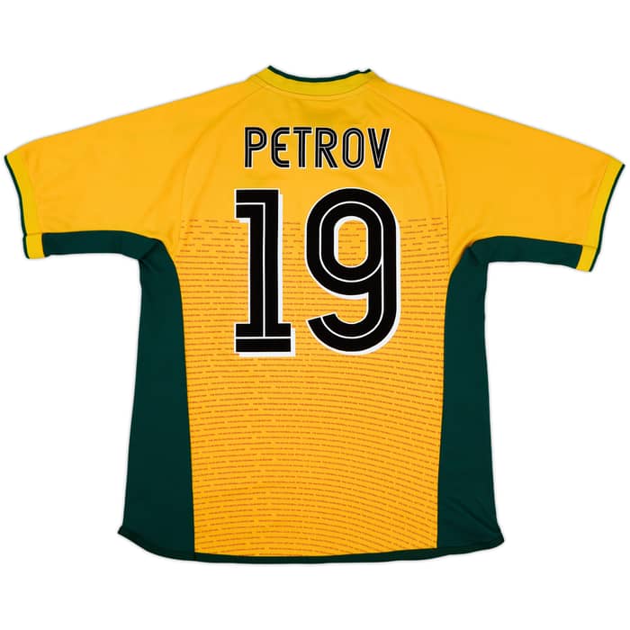 2002-03 Celtic Away Shirt Petrov #19 - 8/10 - (L)