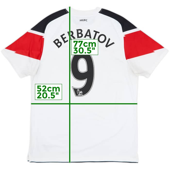 2010-12 Manchester United Away Shirt Berbatov #9 - 6/10 - (M)