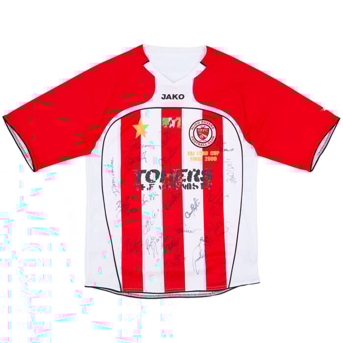 2009-10 Sligo Rovers Signed Home Shirt - 4/10 - (M)