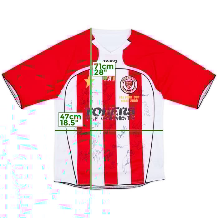2009-10 Sligo Rovers Signed Home Shirt - 4/10 - (M)