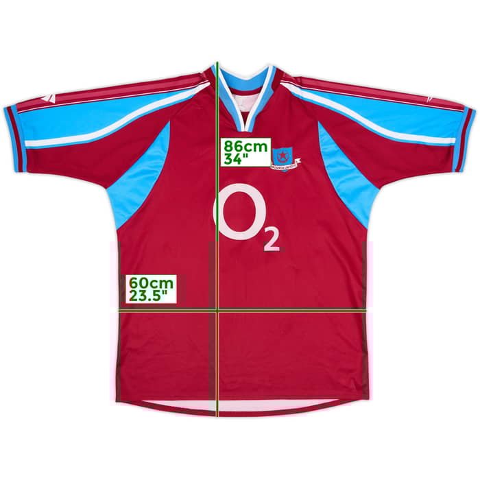 2002-03 Drogheda United Home Shirt - 9/10 - (XXL)