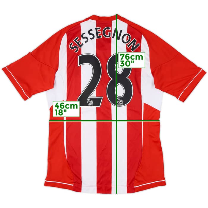 2012-13 Sunderland Home Shirt Sessegnon #28 - 5/10 - (M)