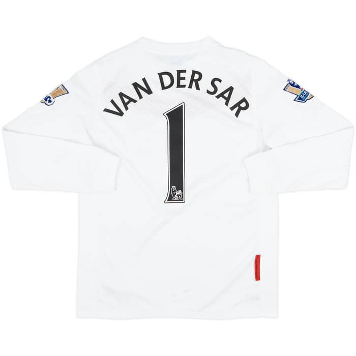 2009-10 Manchester United GK Shirt Van Der Sar #1 - 7/10 - (L.Boys)
