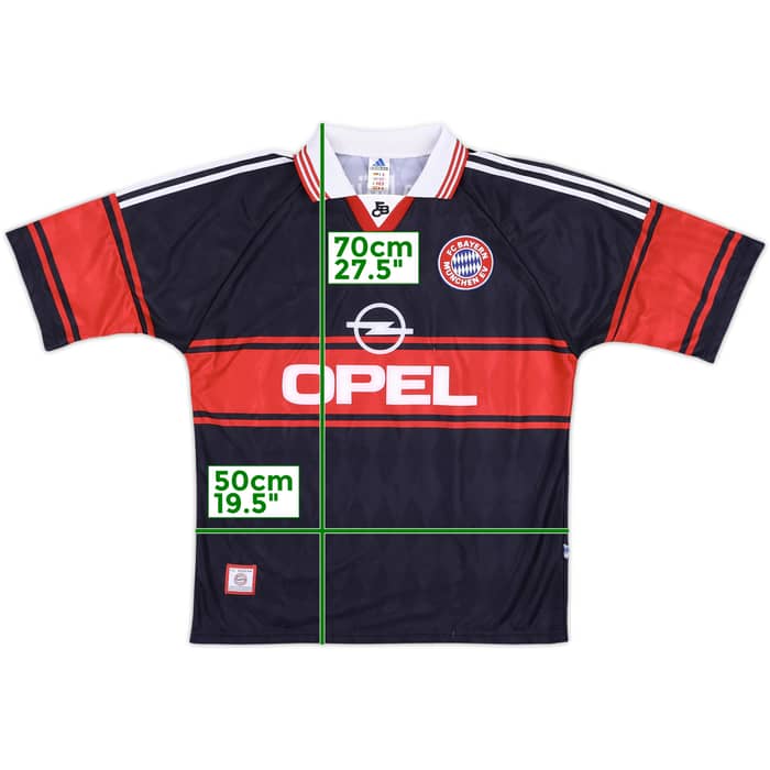 1997-99 Bayern Munich Home Shirt Effenberg #11 - 9/10 - (L)