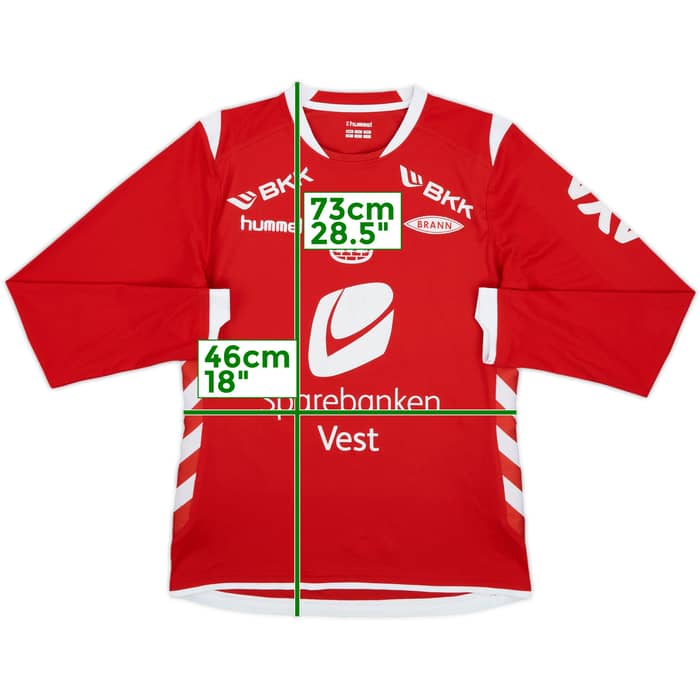 2012-13 Brann Home L/S Shirt - 6/10 - (M)