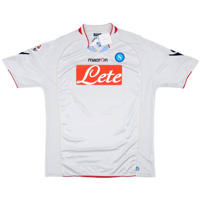 2009-10 Napoli Away Shirt Lavezzi #7 (XL)