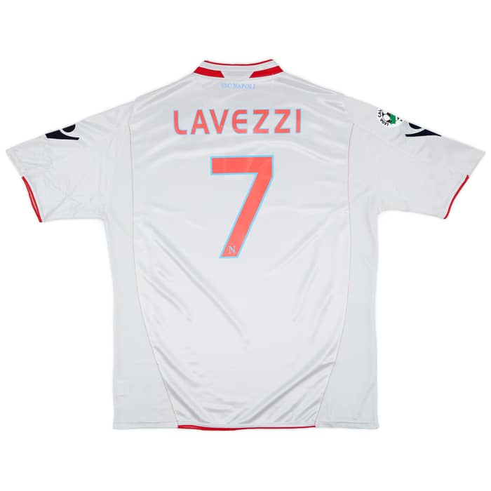2009-10 Napoli Away Shirt Lavezzi #7 (3XL)