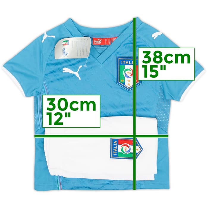 2009-10 Italy Confederations Cup Home Full Kit (1-2 Years)
